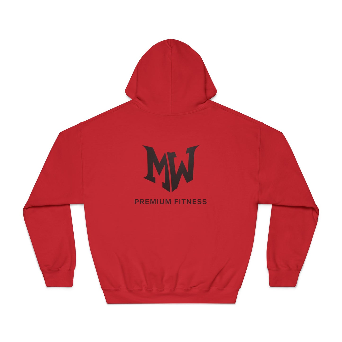 Mental Warfare Hoodie â€” "MENTALWARFARE" Front & MW Premium Fitness Back