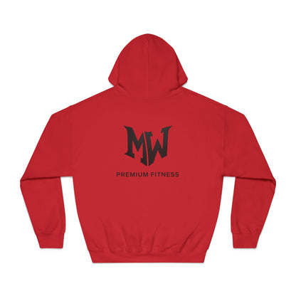 Mental Warfare Hoodie â€” "MENTALWARFARE" Front & MW Premium Fitness Back
