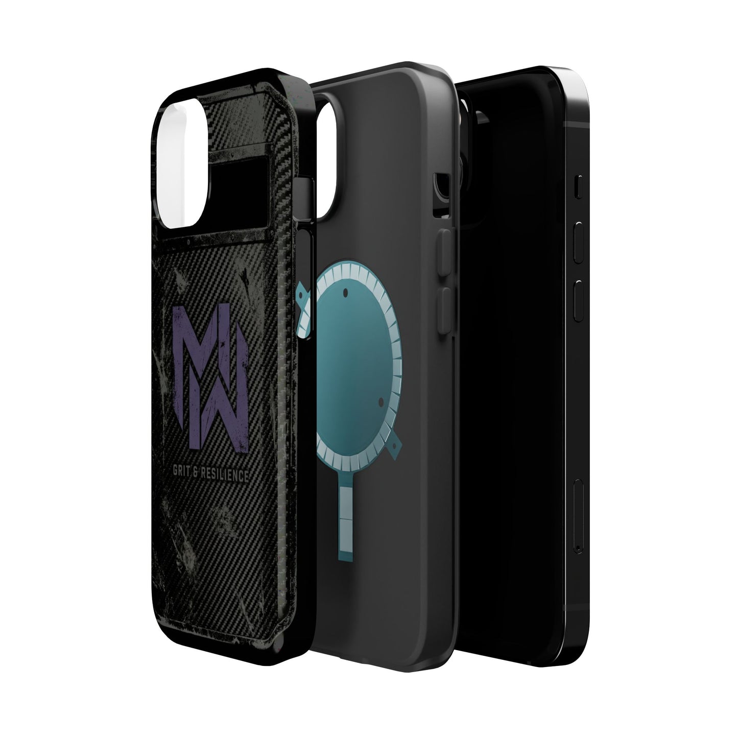 Magnetic Impact-Resistant Phone Case â€” â€œGrit & Resilienceâ€ Rugged Magnetic Armor