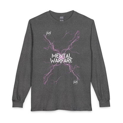 Mental Warfare Long Sleeve Tee â€” "Wired & Ready" Graphic Shirt