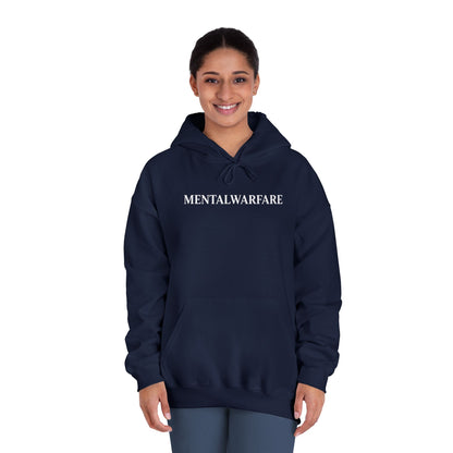Mental Warfare Hoodie â€” "MENTALWARFARE" Front & MW Premium Fitness Back