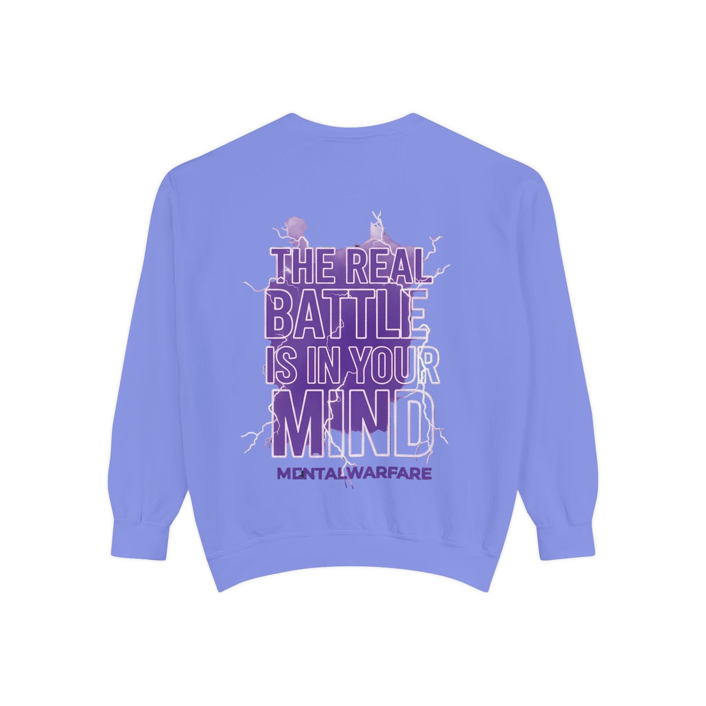 MentalWarfare Sweatshirt — “The Real Battle Is In Your Mind” Pullover