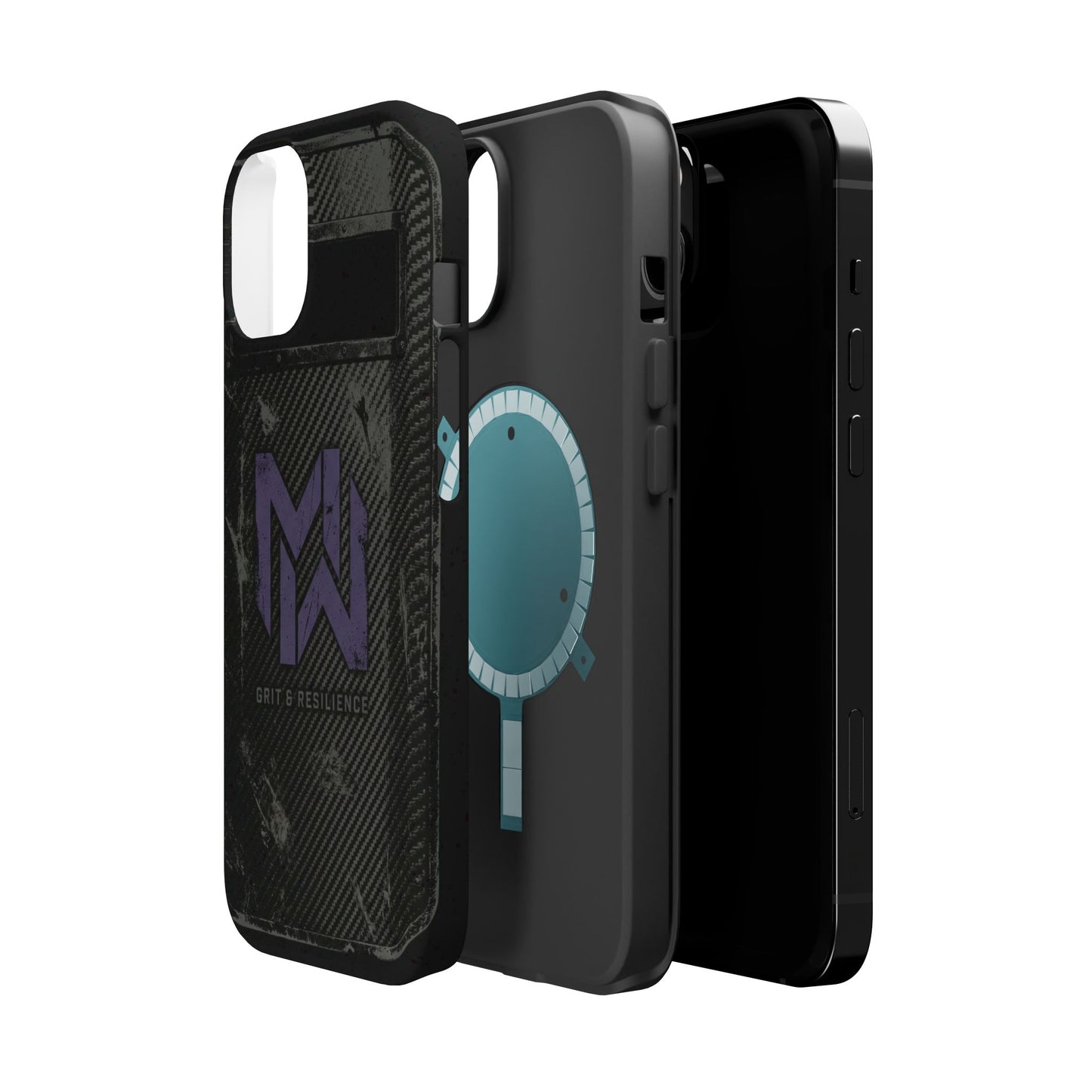 Magnetic Impact-Resistant Phone Case â€” â€œGrit & Resilienceâ€ Rugged Magnetic Armor