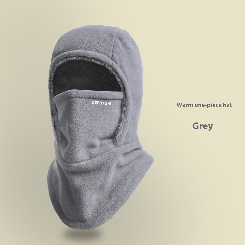 Fleece Windproof Face Mask Outdoor Thermal Ski Mask