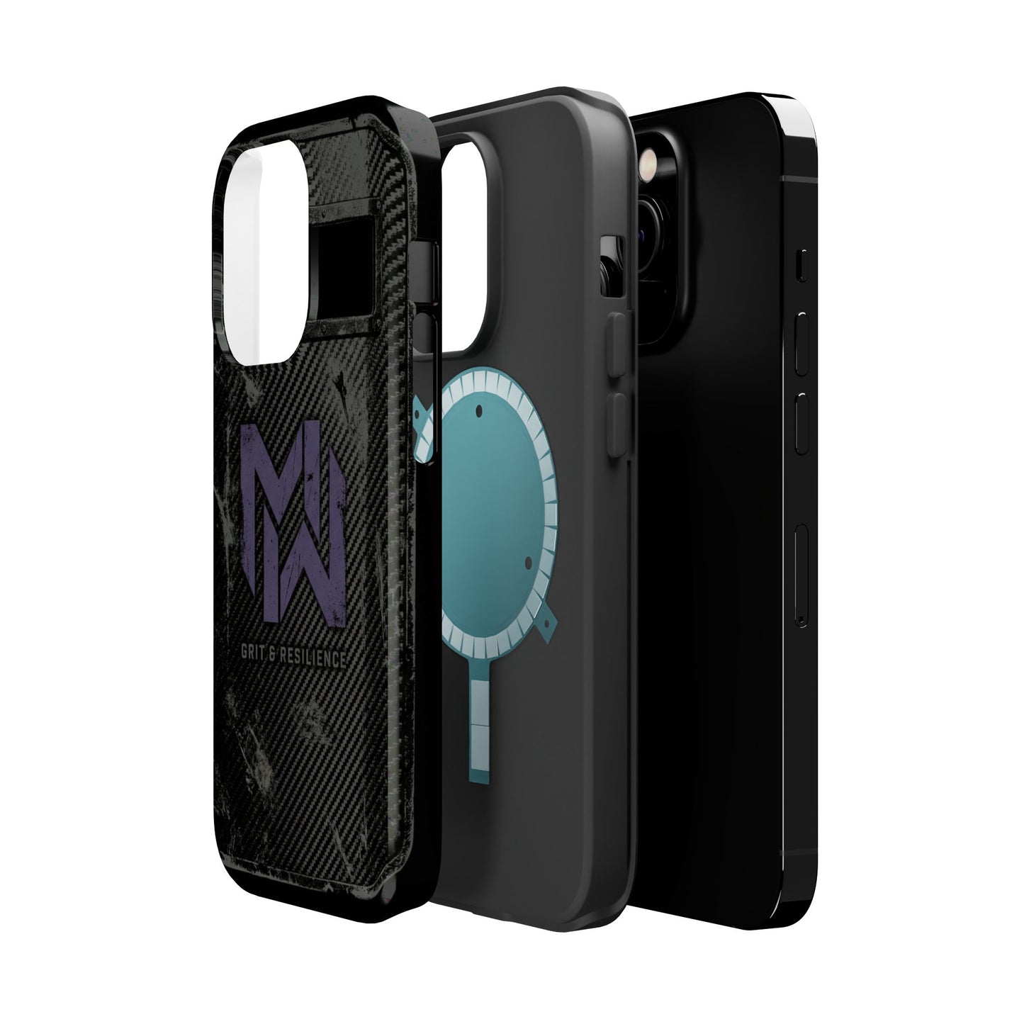 Magnetic Impact-Resistant Phone Case â€” â€œGrit & Resilienceâ€ Rugged Magnetic Armor