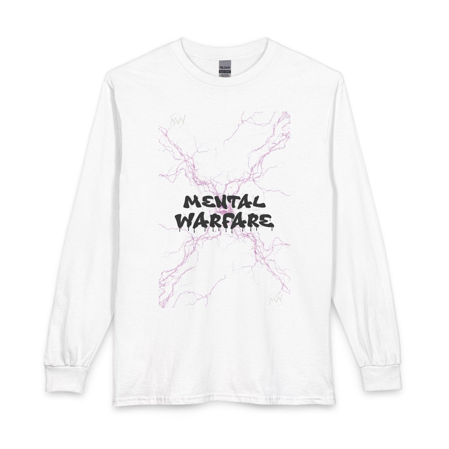 Mental Warfare Long Sleeve Tee â€” "Wired & Ready" Graphic Shirt