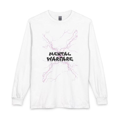 Mental Warfare Long Sleeve Tee â€” "Wired & Ready" Graphic Shirt