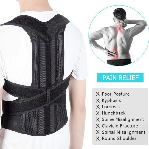 Adjustable Posture Corrector Low Back Support Brace