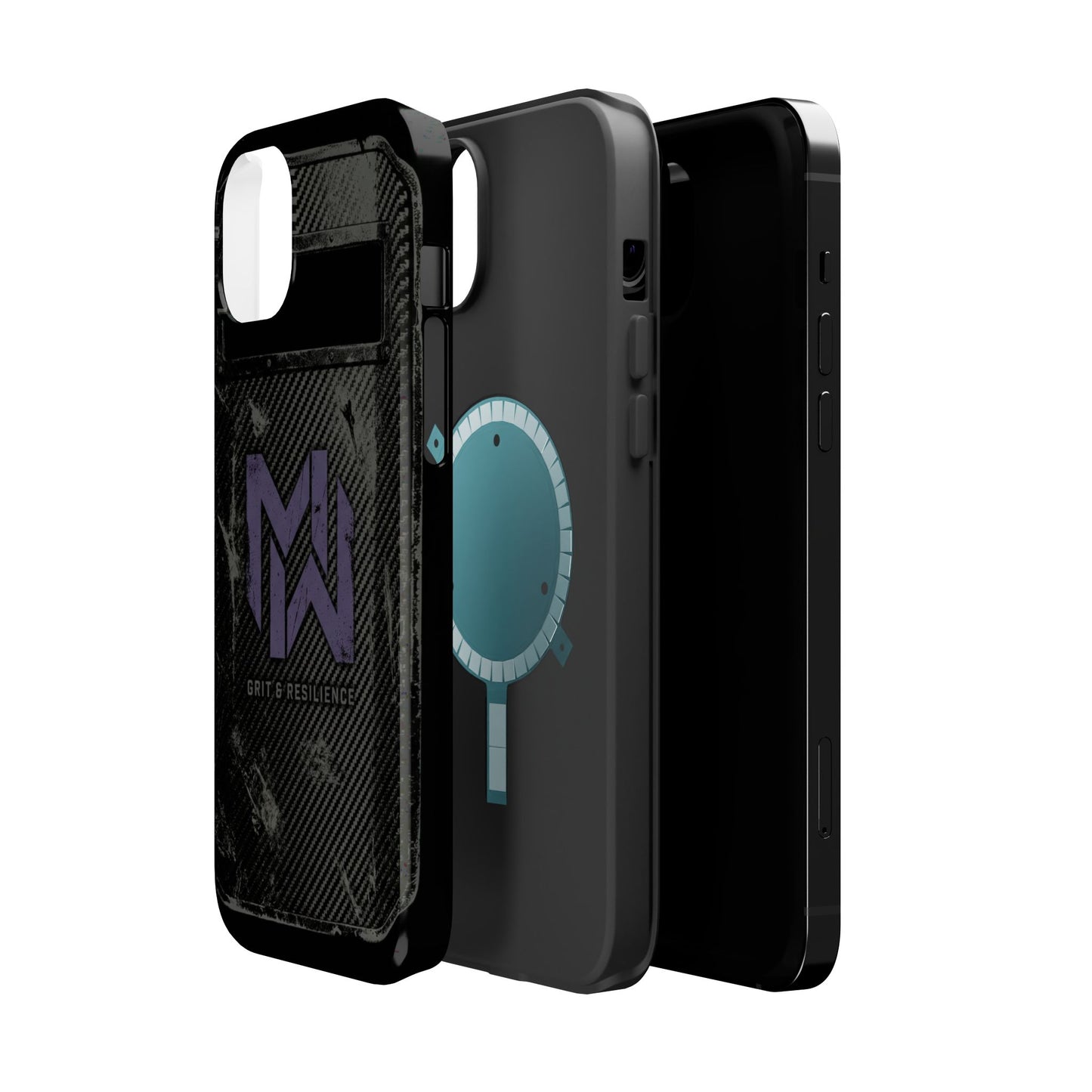 Magnetic Impact-Resistant Phone Case â€” â€œGrit & Resilienceâ€ Rugged Magnetic Armor