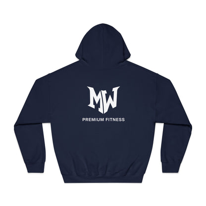 Mental Warfare Hoodie â€” "MENTALWARFARE" Front & MW Premium Fitness Back