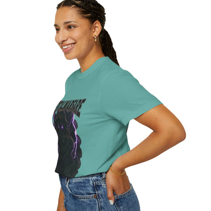 Mental Warfare T-Shirt — Lion Graphic with “The Battlefield Is In Your Mind. Conquer It.” Back