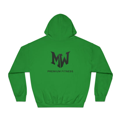 Mental Warfare Hoodie â€” "MENTALWARFARE" Front & MW Premium Fitness Back