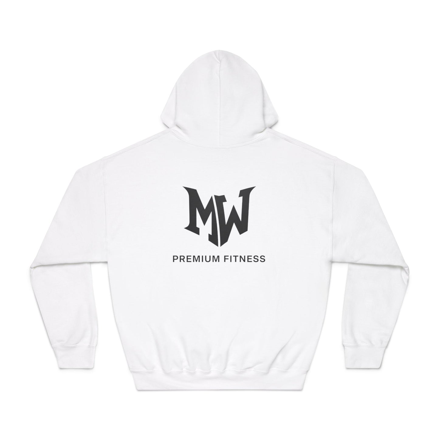 Mental Warfare Hoodie â€” "MENTALWARFARE" Front & MW Premium Fitness Back