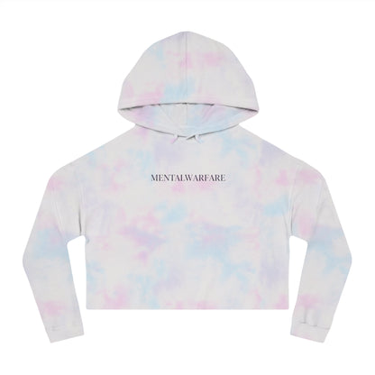 Girly But Gritty Cropped Hoodie â€” Womenâ€™s Cropped Hooded Sweatshirt