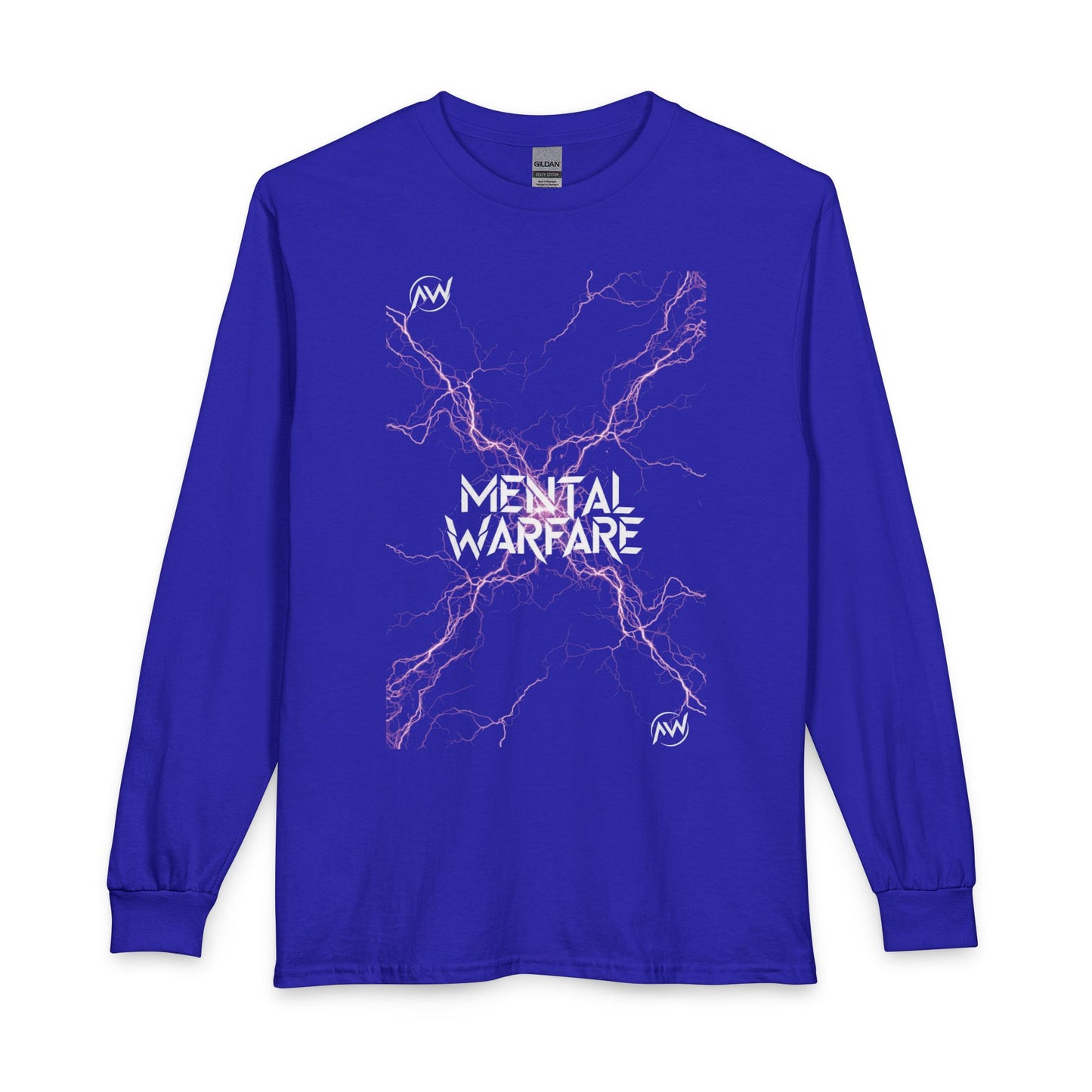 Mental Warfare Long Sleeve Tee â€” "Wired & Ready" Graphic Shirt