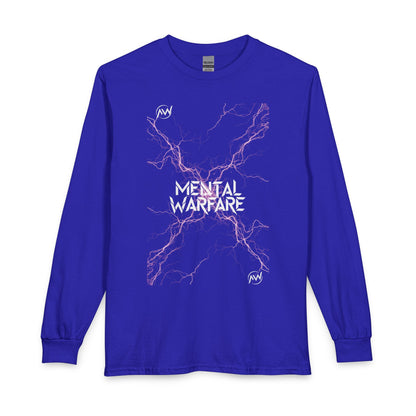 Mental Warfare Long Sleeve Tee â€” "Wired & Ready" Graphic Shirt