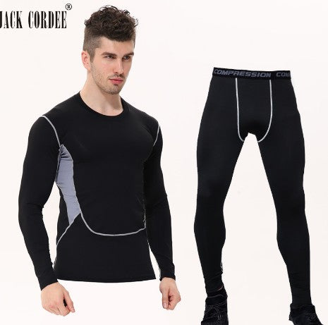 Camouflage Compression Baselayer Set For Men