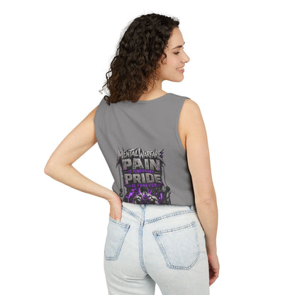 Mental Warfare Graphic Tank Top — "Pain Is Temporary, Pride Is Forever" Athletic Muscle Tee