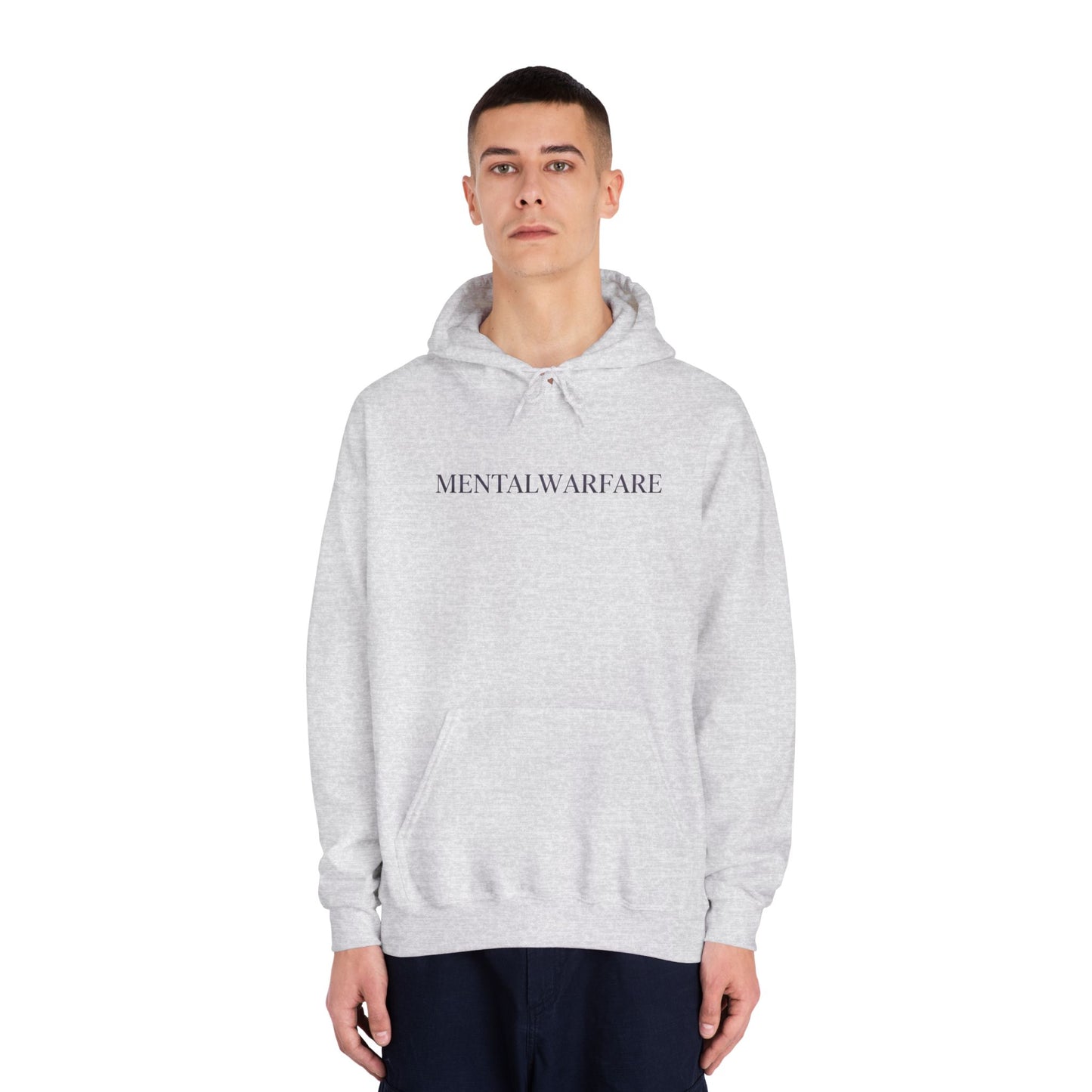 Mental Warfare Hoodie â€” "MENTALWARFARE" Front & MW Premium Fitness Back