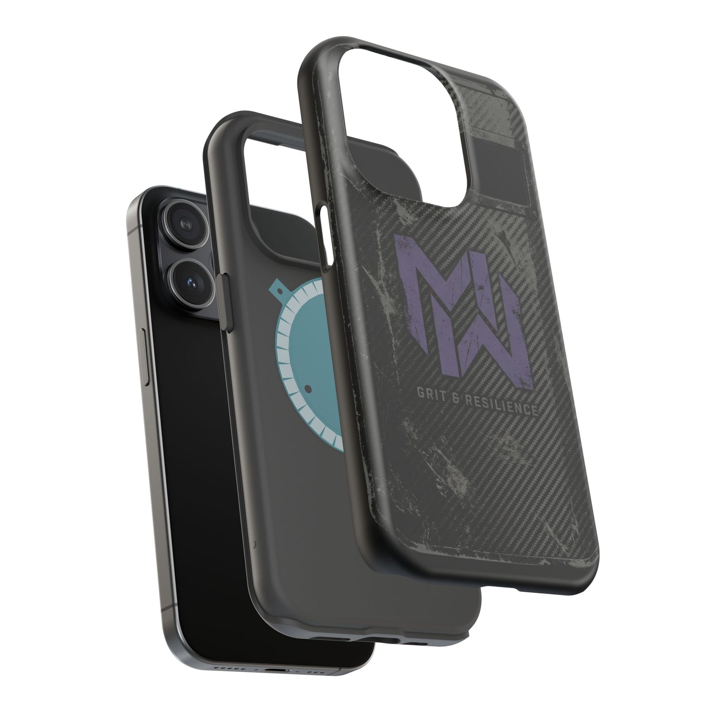 Magnetic Impact-Resistant Phone Case â€” â€œGrit & Resilienceâ€ Rugged Magnetic Armor