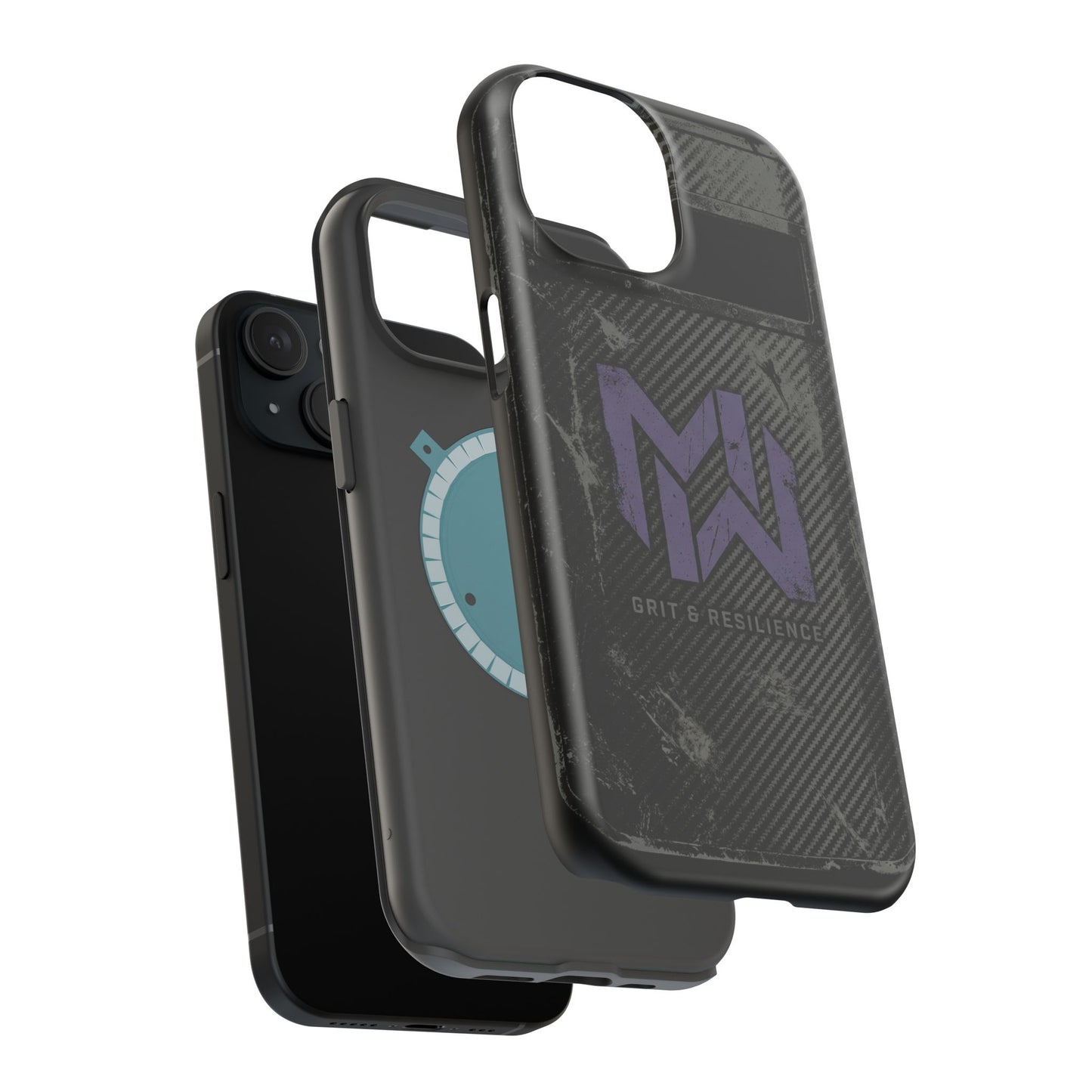 Magnetic Impact-Resistant Phone Case â€” â€œGrit & Resilienceâ€ Rugged Magnetic Armor