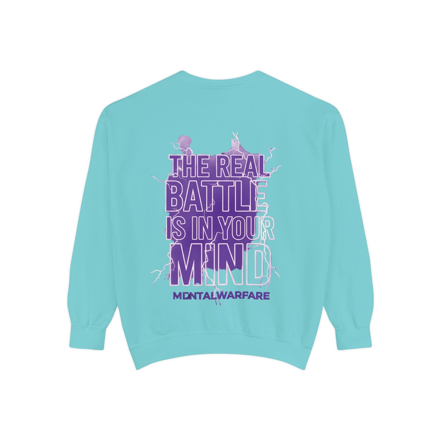 MentalWarfare Sweatshirt — “The Real Battle Is In Your Mind” Pullover