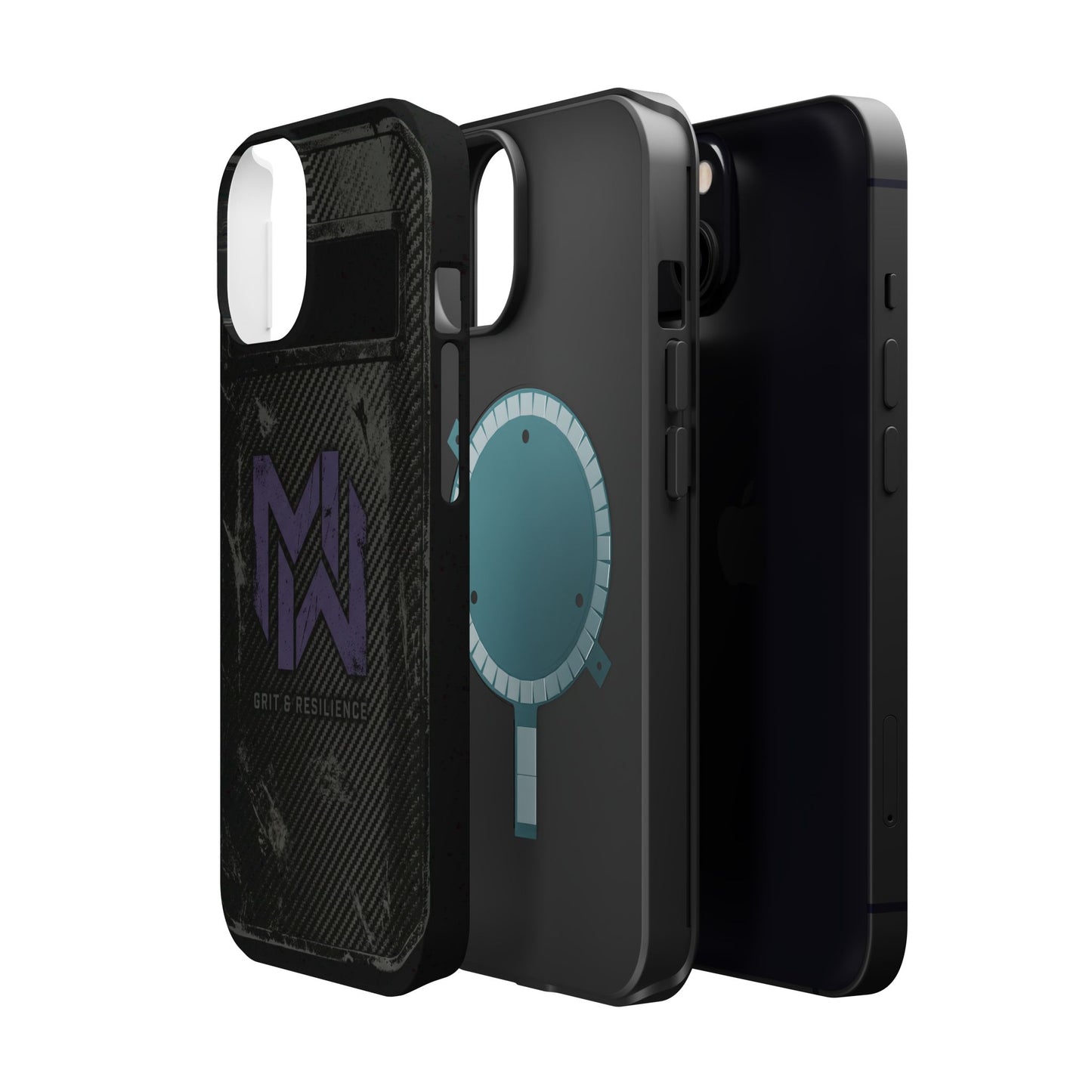Magnetic Impact-Resistant Phone Case â€” â€œGrit & Resilienceâ€ Rugged Magnetic Armor