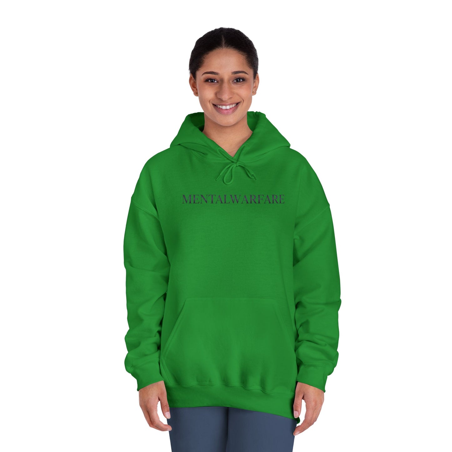 Mental Warfare Hoodie â€” "MENTALWARFARE" Front & MW Premium Fitness Back