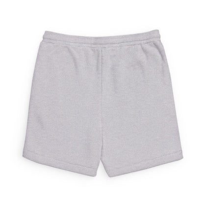 Purple Floral Skull Sweatshorts â€” Gothic Flower Shorts