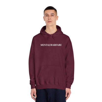 Mental Warfare Hoodie â€” "MENTALWARFARE" Front & MW Premium Fitness Back