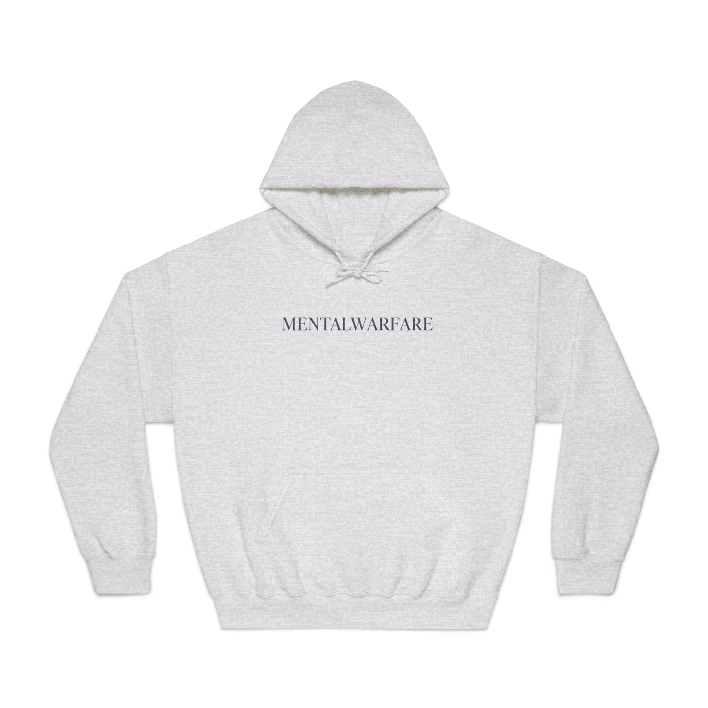 Mental Warfare Hoodie â€” "MENTALWARFARE" Front & MW Premium Fitness Back