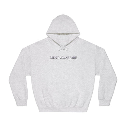 Mental Warfare Hoodie â€” "MENTALWARFARE" Front & MW Premium Fitness Back