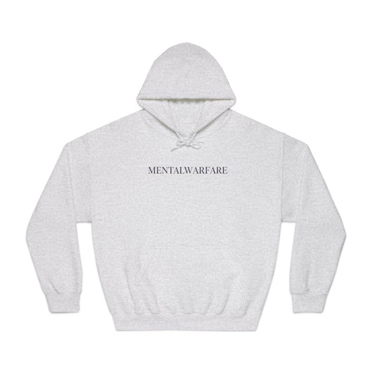 Mental Warfare Hoodie â€” "MENTALWARFARE" Front & MW Premium Fitness Back