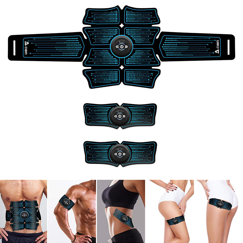 EMS Muscle Stimulator Pads â€” Electric Muscle Stimulation for Abs, Arms & Core Training