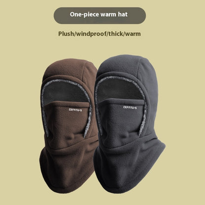 Fleece Windproof Face Mask Outdoor Thermal Ski Mask