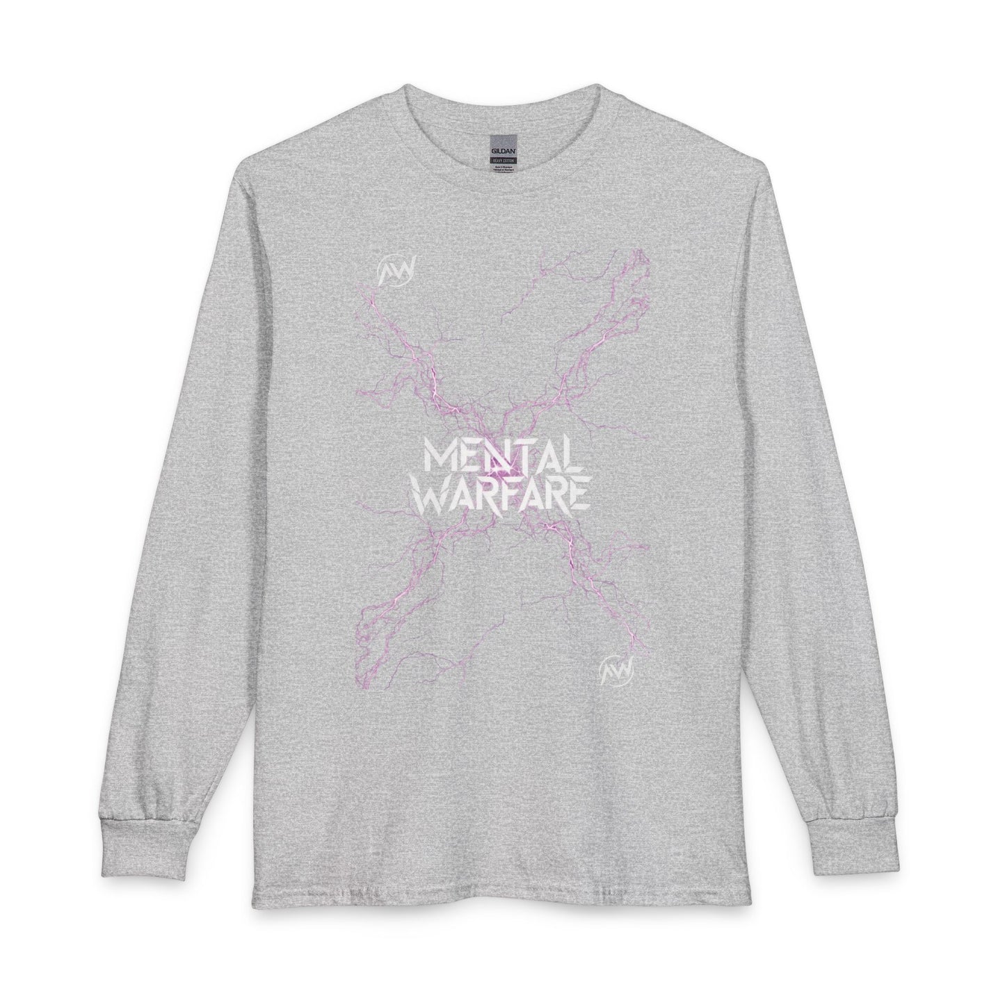 Mental Warfare Long Sleeve Tee â€” "Wired & Ready" Graphic Shirt