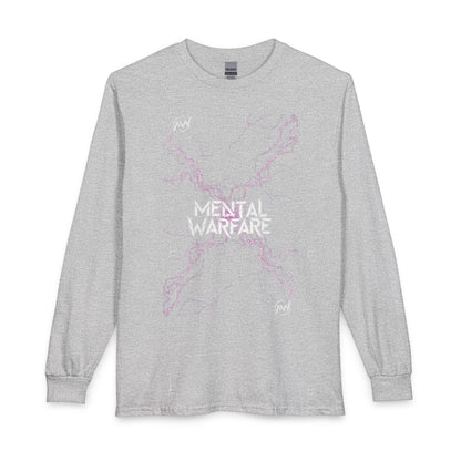 Mental Warfare Long Sleeve Tee â€” "Wired & Ready" Graphic Shirt