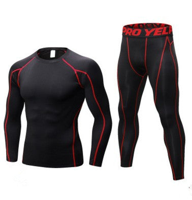 Men's Fitness Compression Training Suit