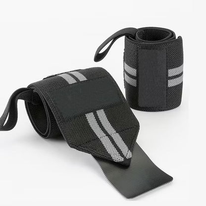Gym Wrist Support Band with Thumb Loop Straps