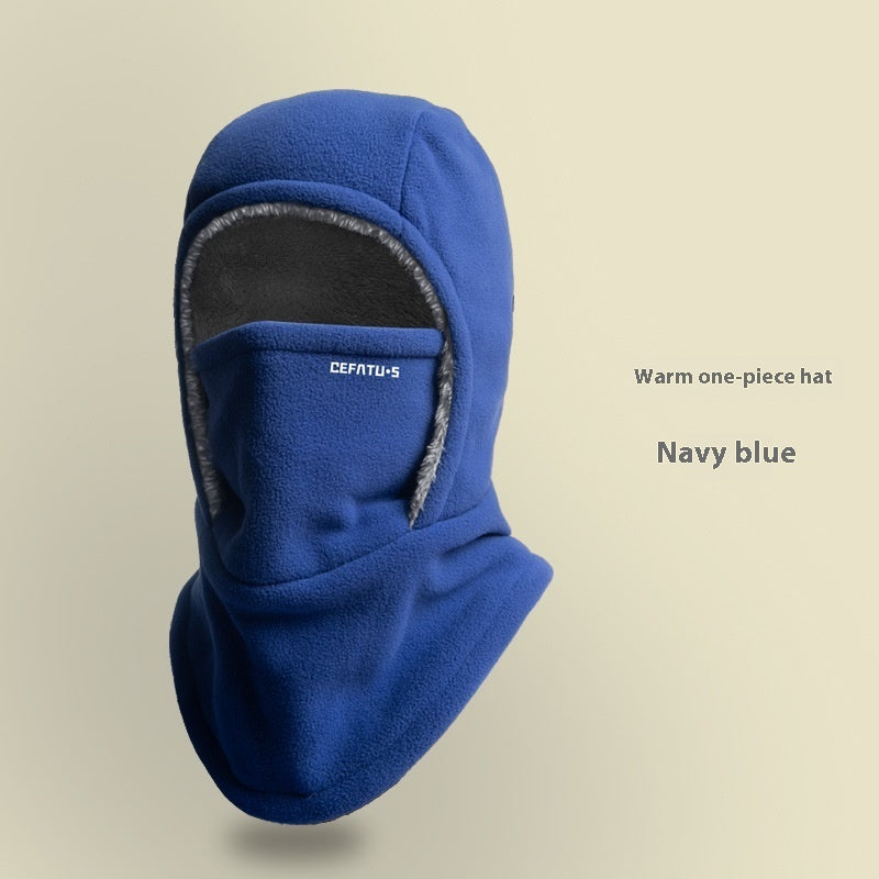 Fleece Windproof Face Mask Outdoor Thermal Ski Mask