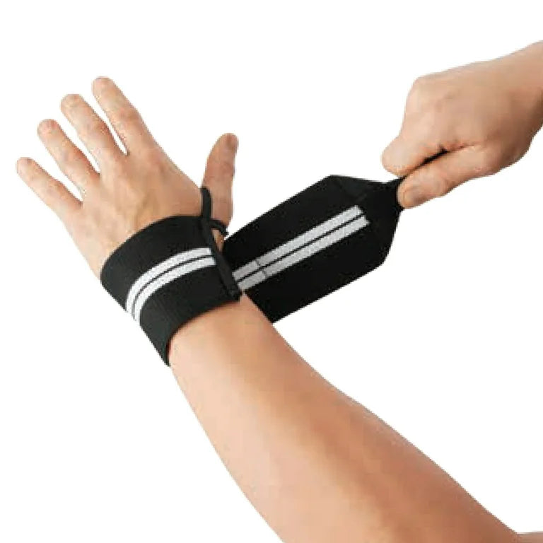 Gym Wrist Support Band with Thumb Loop Straps