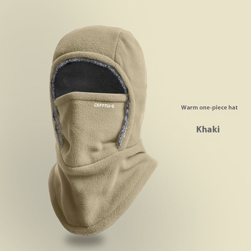 Fleece Windproof Face Mask Outdoor Thermal Ski Mask