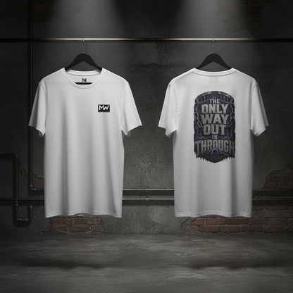 MW Minimal Logo T-Shirt — Small Chest Patch Graphic Tee