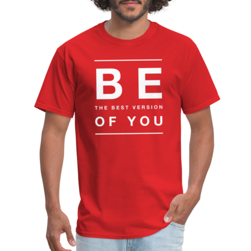 Mens (T-shirt) - Be the best version of You Inspiration