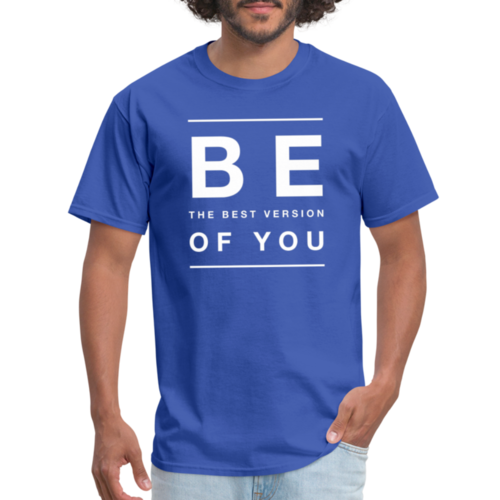 Mens (T-shirt) - Be the best version of You Inspiration