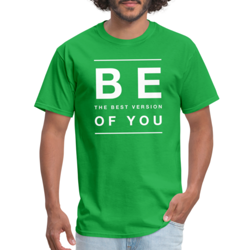Mens (T-shirt) - Be the best version of You Inspiration