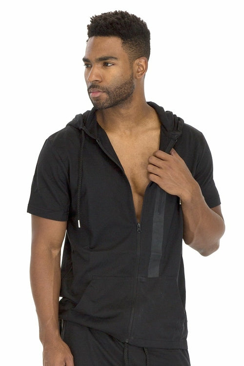 CAGE SHORT ATHLETIC SET (BLACK)